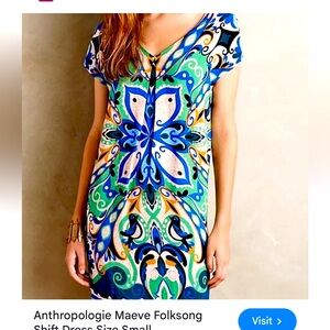 FALL SALE Anthropologie Dress